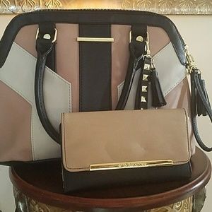 Steven Madden Satchel w/matching wallet